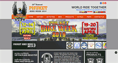 Desktop Screenshot of phuketbikeweek.com